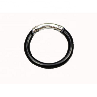 Aluminum anodizing O shape spring circle ring clasp carabiner S shape carabiner