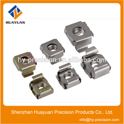 Stainless steel cage nut and zinc plated M6 M8 cage nut