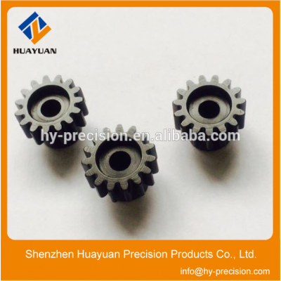 custom cnc machined small steel spur gear