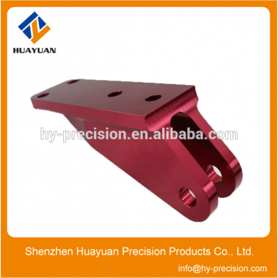 Customized Black Anodized Aluminum Parts , non-standard Auto Spare Parts , Precision CNC Milling Machining Process